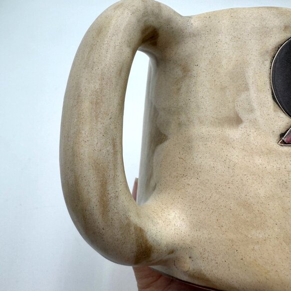 Mara of Mexico Taurus  The Bull Handcrafted & Signed Mug Taurus - Picture 4 of 8